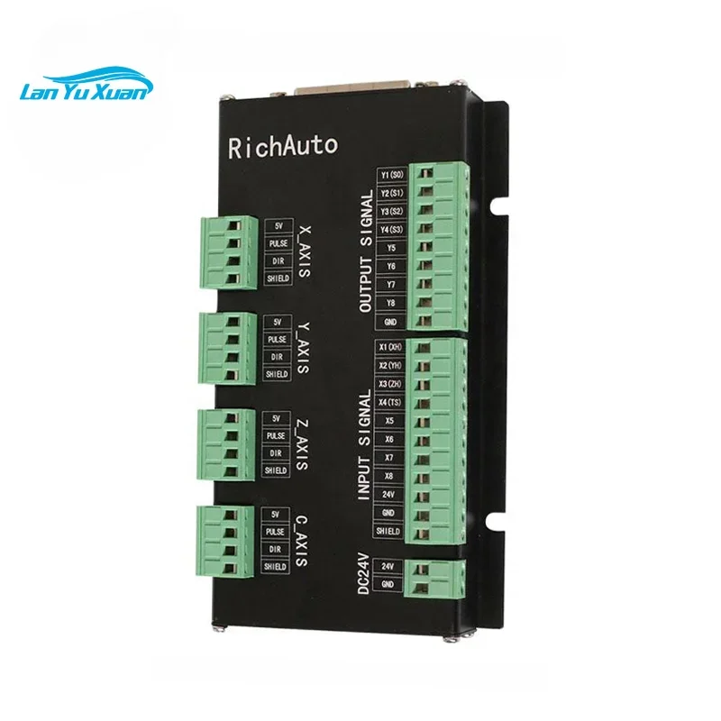 Advanced 4 Axis CNC Motion Controller Kit: CNC Driver Card+Connect Cables+ A18 A11E Controller