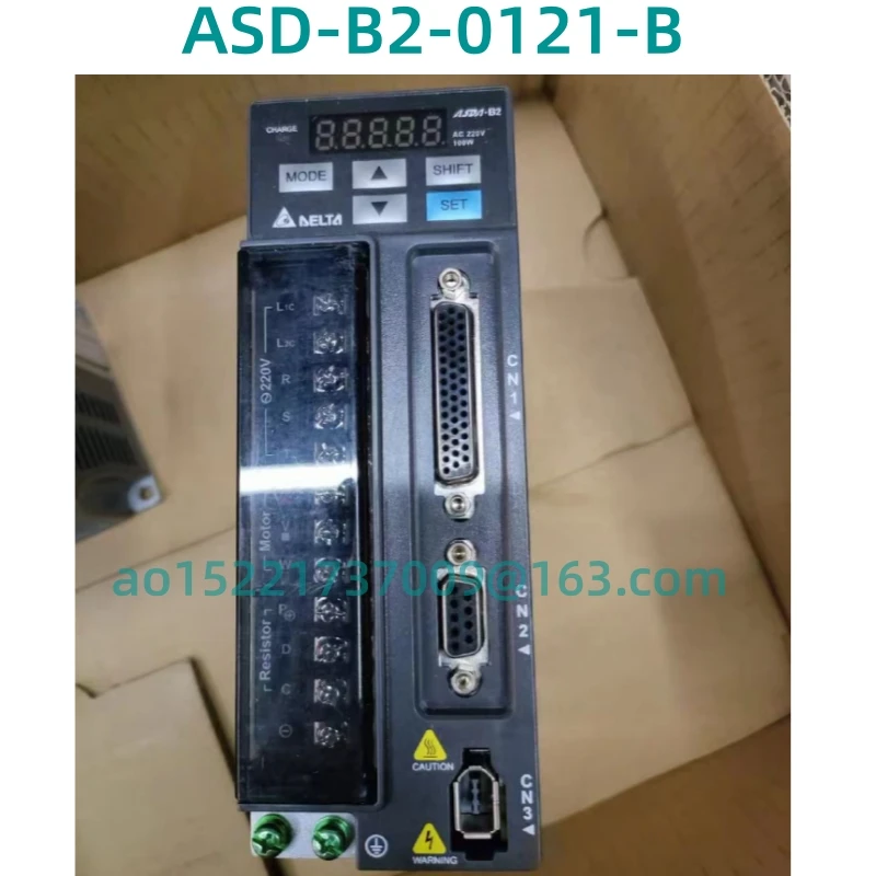 asd-b2-0121-b Original Second-hand 9-layer new test is 100% OK AC Servo driver ASD-B2-0121-B 100W  ASD-B2   ASDB20121B 0.1kw