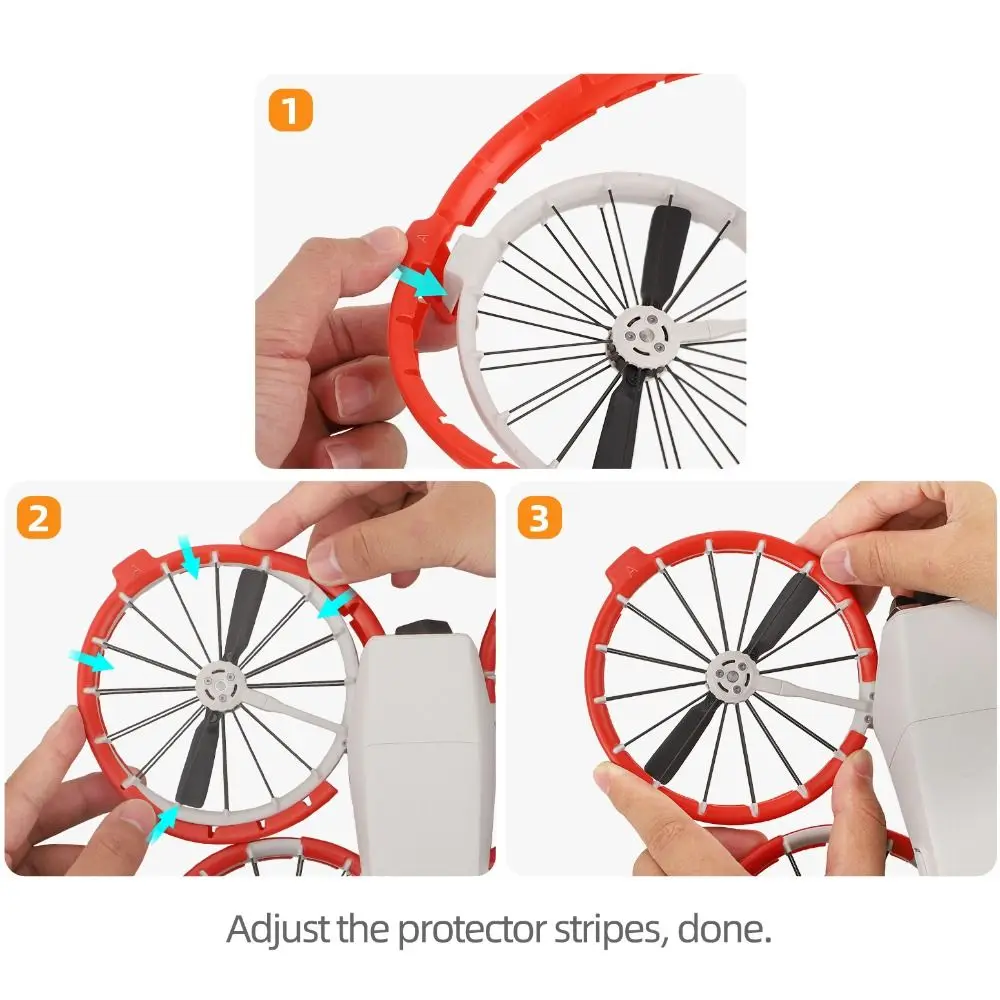 Anti-collision Propeller Guard Anti-drop Full Surround Protector Bumper Quick Release Lightweight Protection Rings for DJI Flip