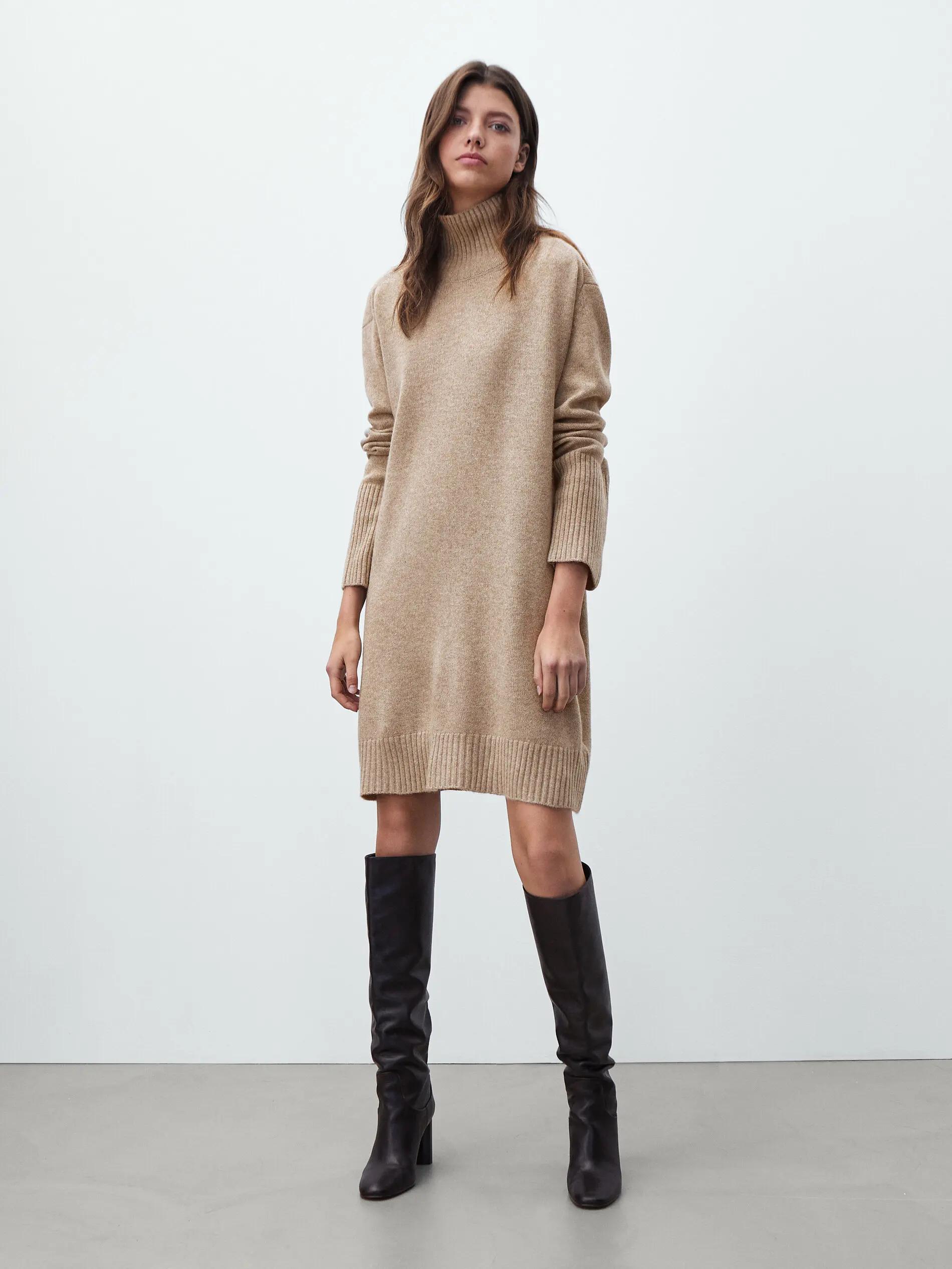 Ethereal MD 2023  autumn new style of Knit women's simple fashion dress