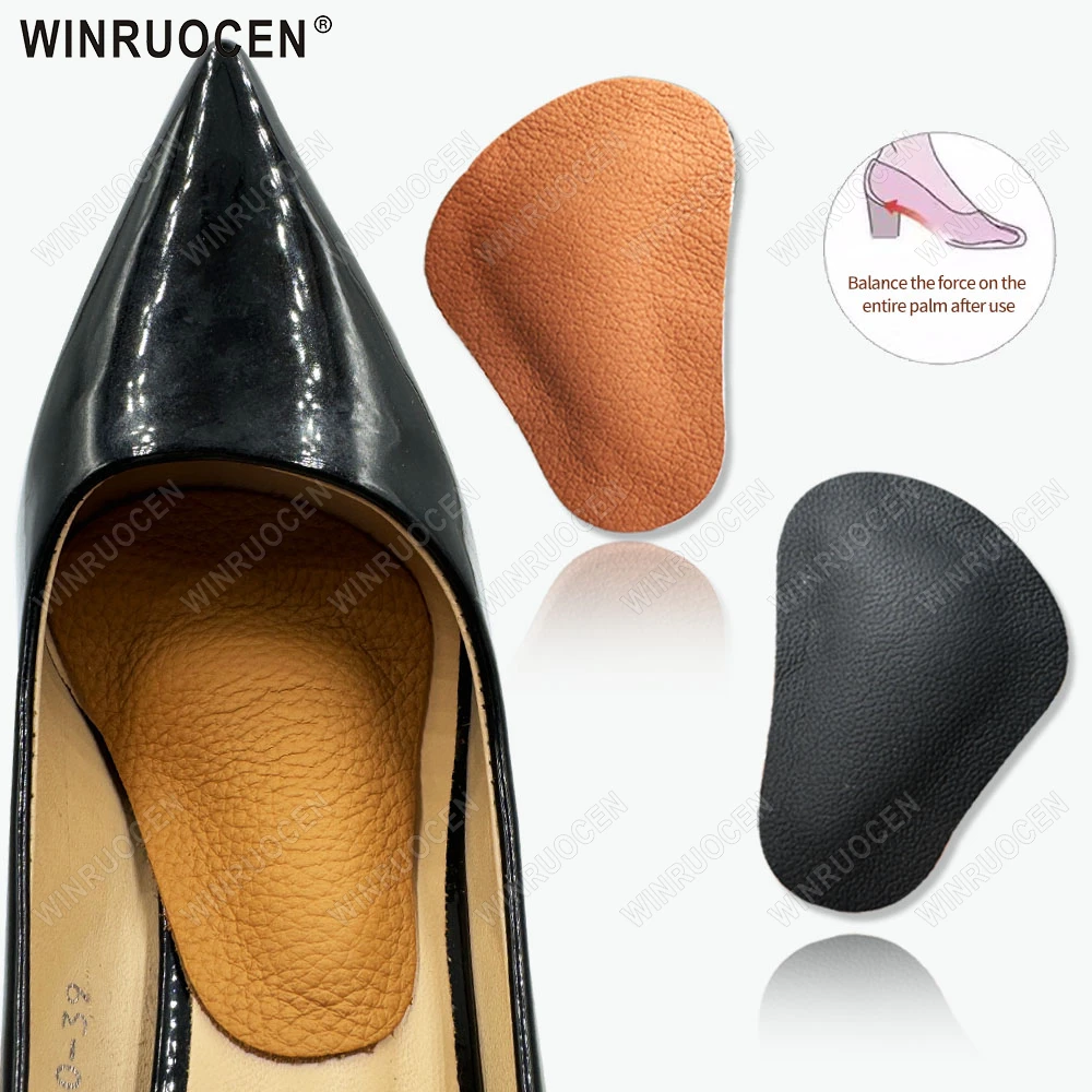 Cowhide leather Arch Support Orthopedic Insoles Flat Feet Correction OX-Type Legs Correction Foot Pad for Shoes Insert man Women