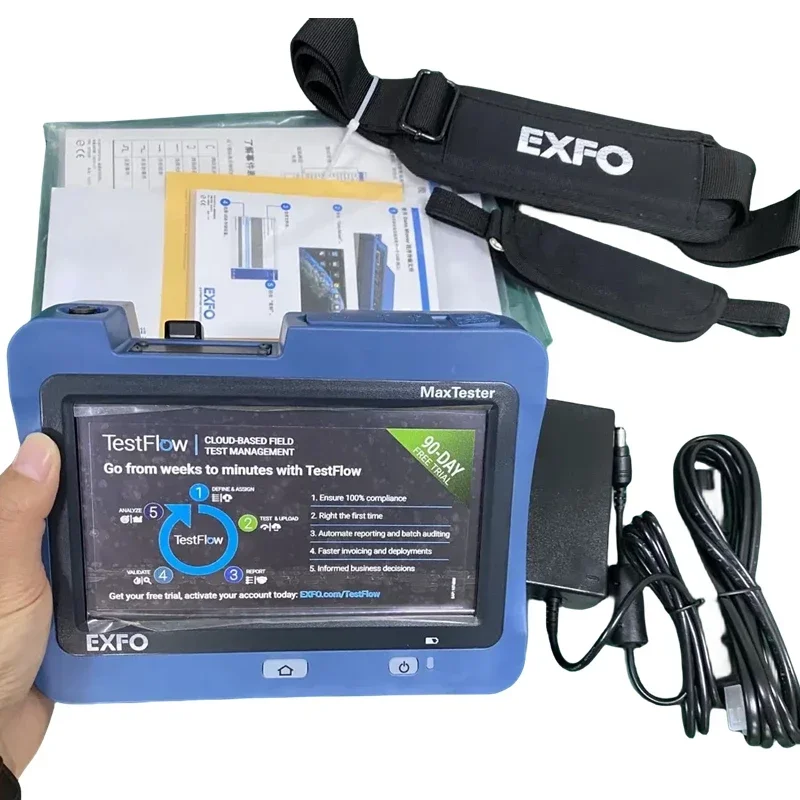 EXFO OTDR Fiber Optic Tester Last-mile OTDR MAX-715B-M1 1310/1550nm 9/125um with Enables OTDR application only