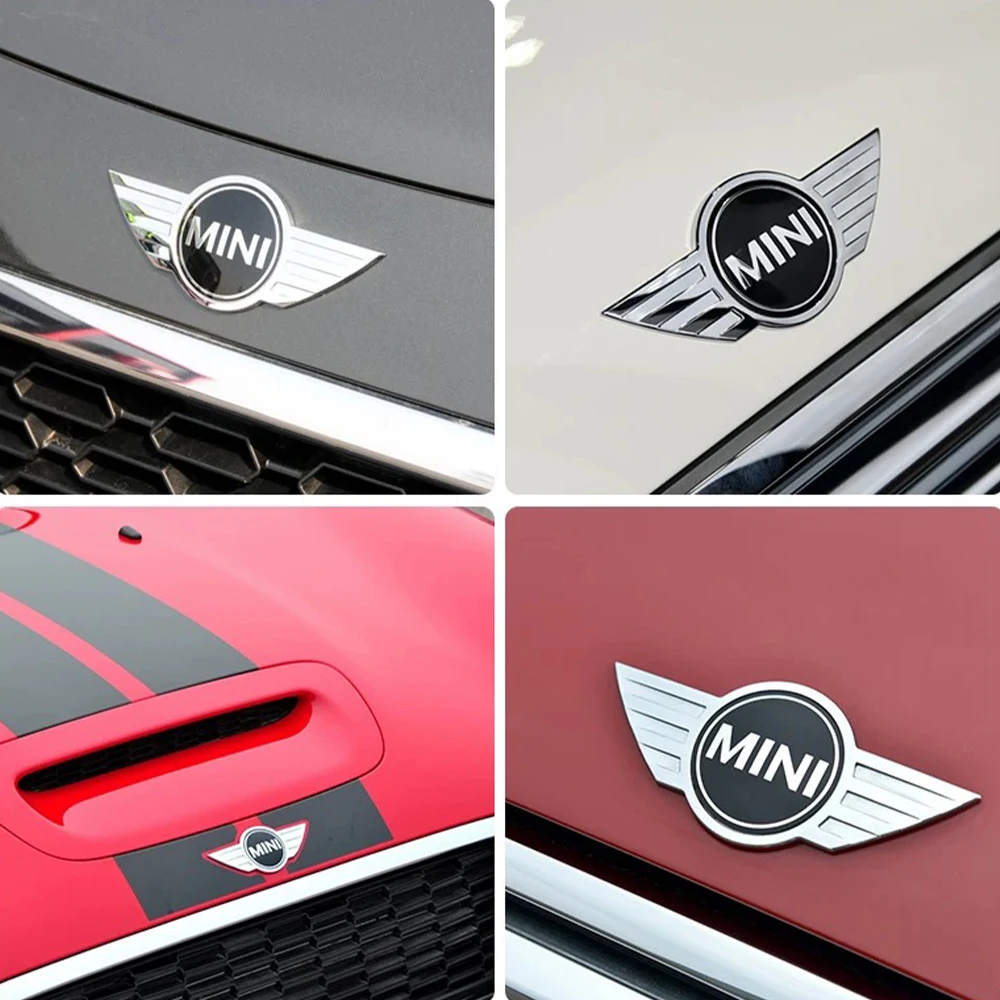 

1Pcs Car Rear Front Hood Emblem Badge Decoration for BMW Mini Cooper S R55 R56 R53 R50 R55 R57 Logo Auto Styling Accessories