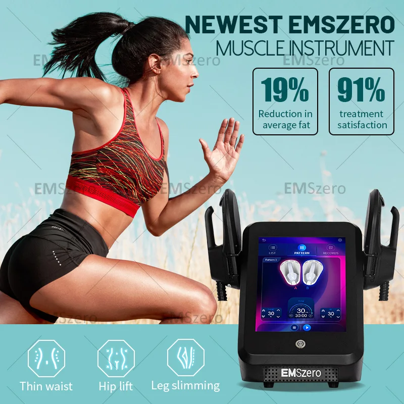 Emszero Machines 2024 14 Tesla Professional 6500w Portable  Body Slimming Nova Rf Mini Muscle EMS Electromagnetic Stimulate