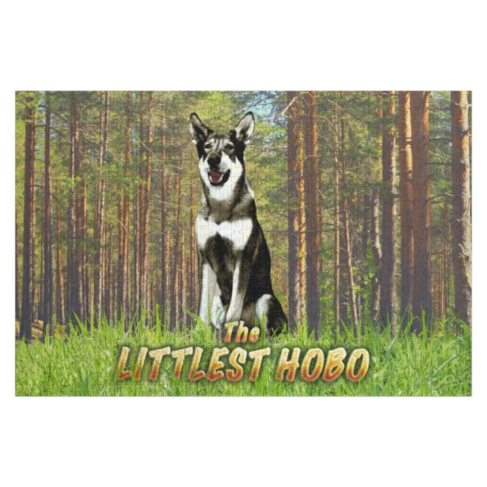 

The Littlest Hobo Forest ORIGINAL BY CRUSHART1 ON REDBUBBLE Jigsaw Puzzle Animal Custom Name Child Toy Puzzle