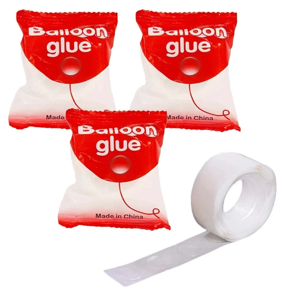 

3pcs Balloon Glue Dot Accessories For Birthday Wedding Party Balloons Glue Sticker Balloons Stand Arch