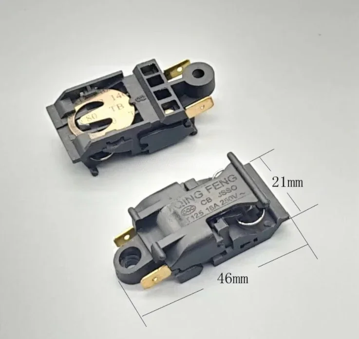 Interruptor de Hervidor eléctrico de alta potencia, termostato universal de vapor, accesorios para hervidor, 4 piezas, 16A