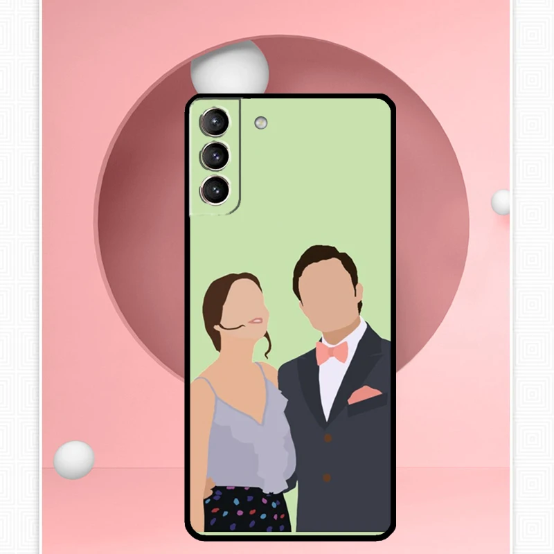 Blair Waldorf Chuck Gossip Girl Case For Samsung Galaxy S24 Ultra S22 Plus S20 S21 FE S8 S9 S10 Note 10 20 S23 Ultra Cover