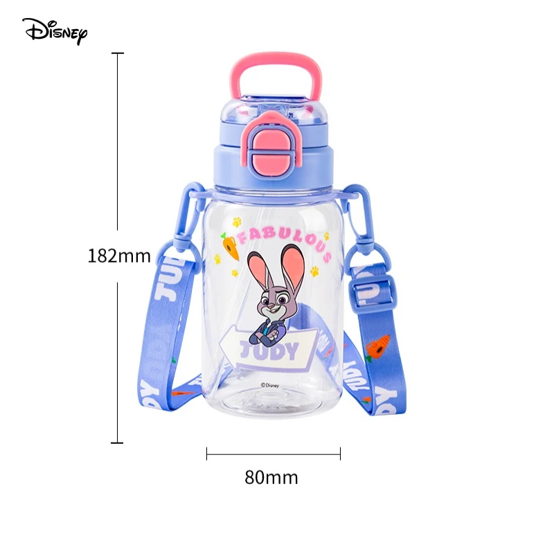 كوب ديزني المعزول للأطفال من الفولاذ المقاوم للصدأ 316، كوب طلابي عصري بفتحتين للشرب، غطاء واحد، كوب ماء مزدوج الاستخدام، ترمس