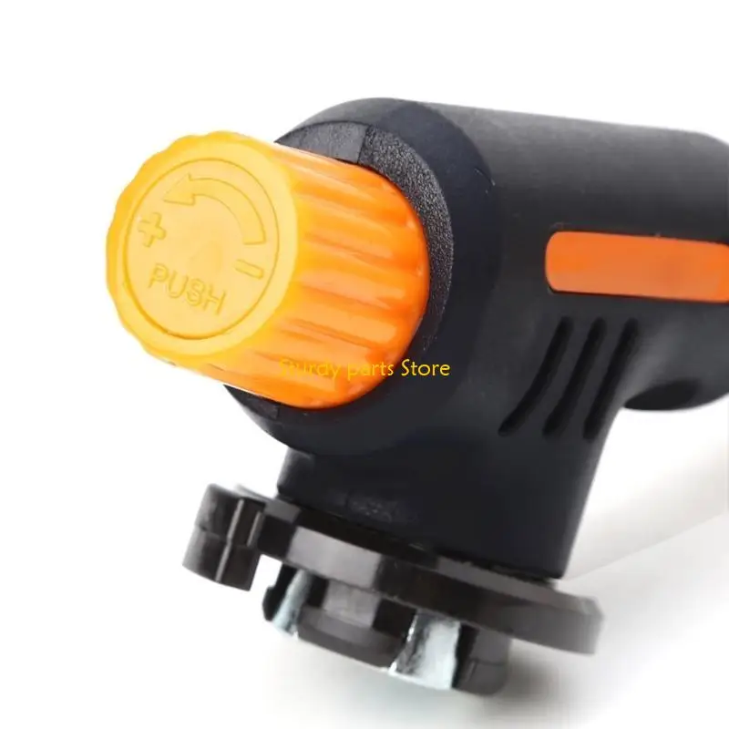 

97QC Portable Camping Welding Gas Torch Flame Flamethrower for Burner Wind