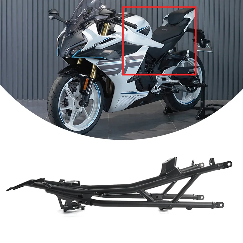For CFMOTO 450SR Subframe Welding Assembly CF400-6 SR450 450 SR Frame Motorcycle Accessories Original Parts