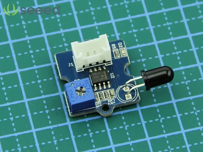 Modul Sensor Api Sensor Api Seed Grove Modul Deteksi Kebakaran Papan Pengembangan Penggulung