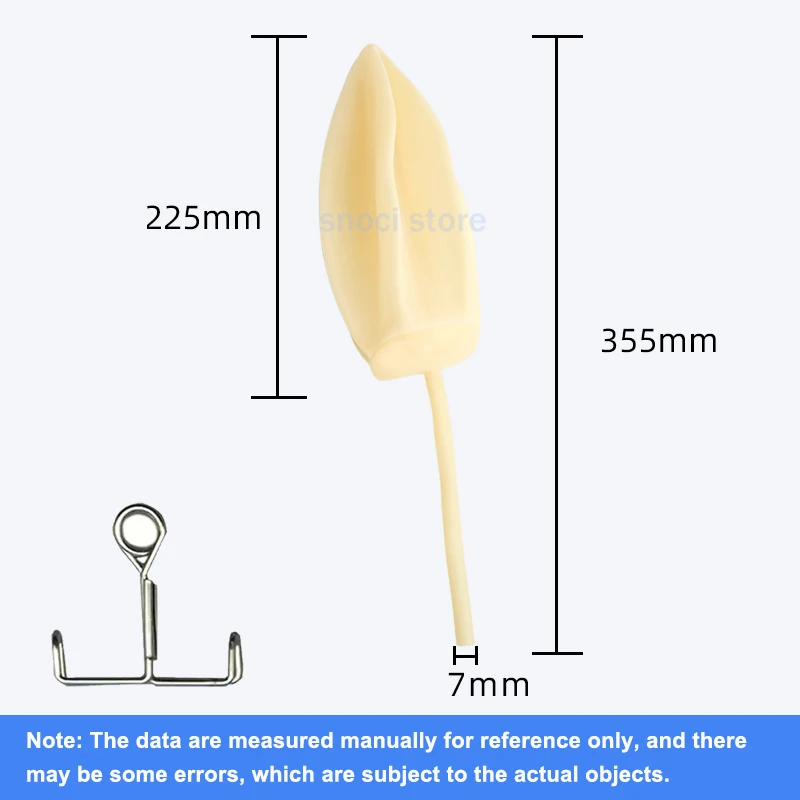 Latex-Blasen-Emulsionsgummi-Laborballon für den Innenbereich, interne Ersatz-Gasprobenahme, mit 1-Clip für das Labor – Detail 1