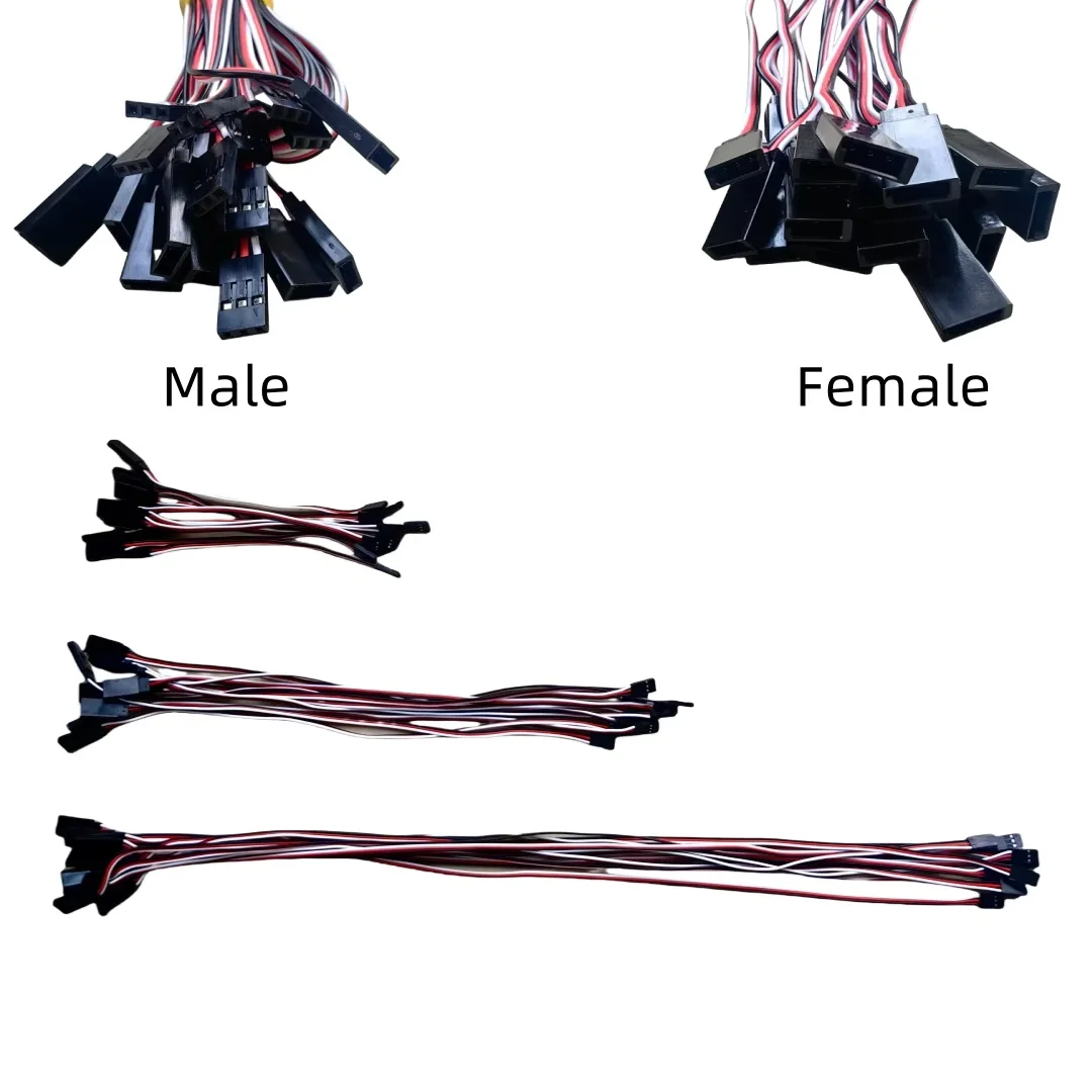 JR servo extension line motor, vehicle and vessel model, aircraft model, fixed wing, 30 cores, multiple sizes, 10, 20, 50, 100cm