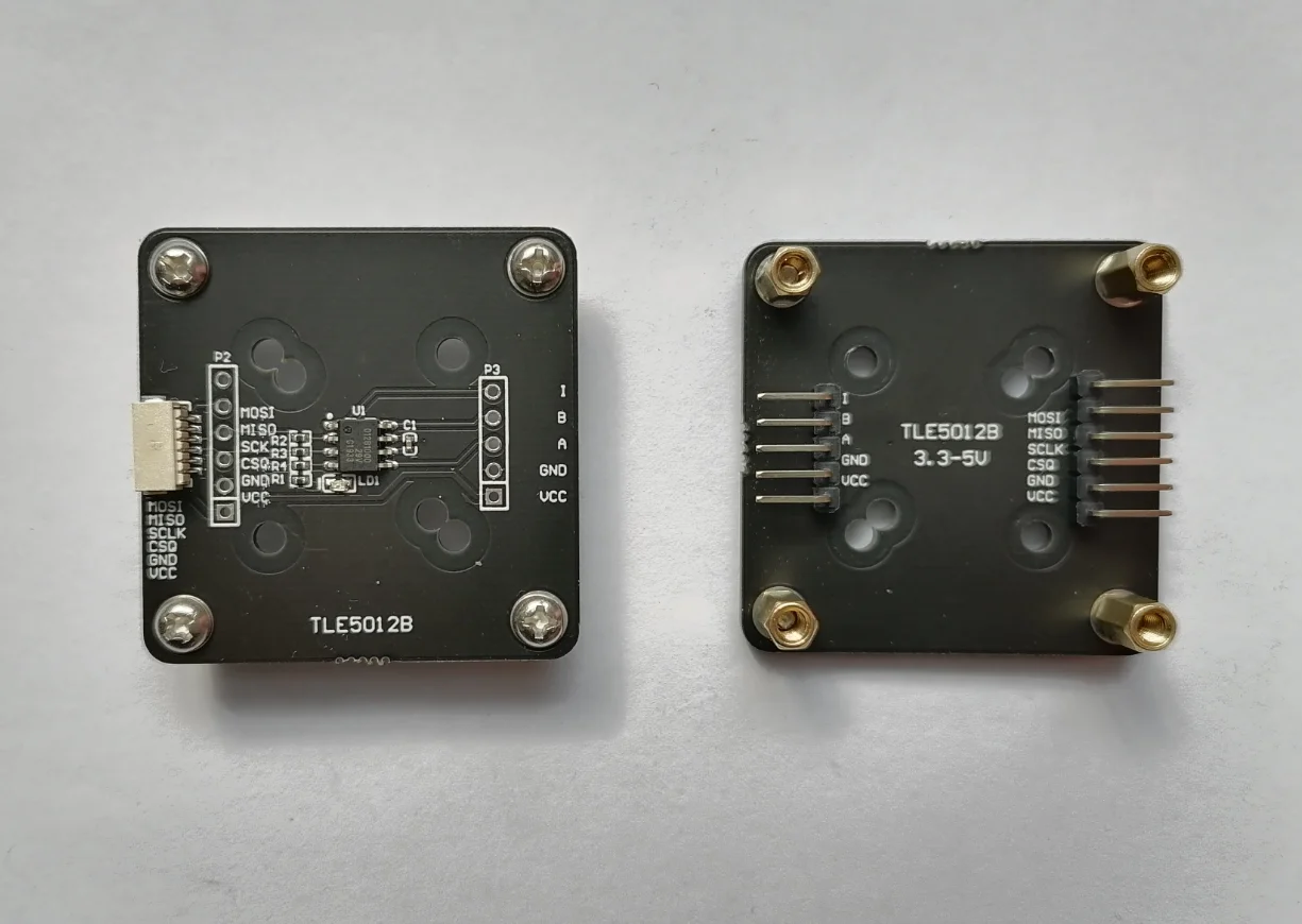 Magnetic Encoder AS5600 AS5047P TLE5012B with Magnet Provides Schematic Source Code