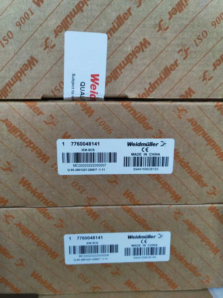 Spot New Weidmüller Single Mode Fiber Transceiver IEM-SCS 7760048141