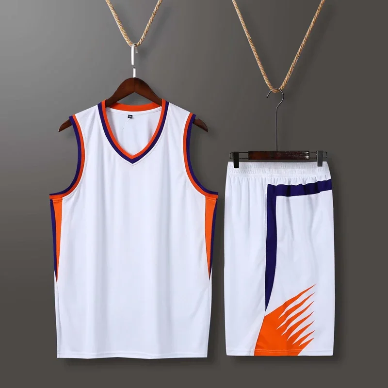 Conjunto de Jersey de baloncesto personalizado para hombres y niños, uniforme de entrenamiento profesional de baloncesto, ropa deportiva de secado rápido