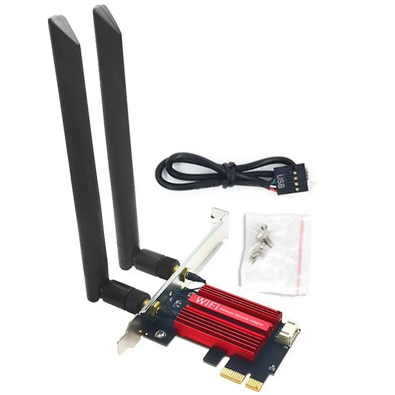 WiFi Card High-Speed Network Adapters For Desktop Network Adapters High-Speed Stable WiFi Adapter Wireless Internal Network Card