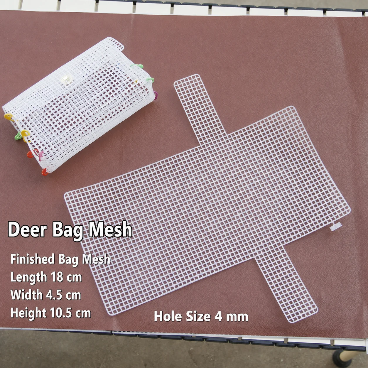Plastic Pre-Cut Mesh Sheets for DIY Crafts