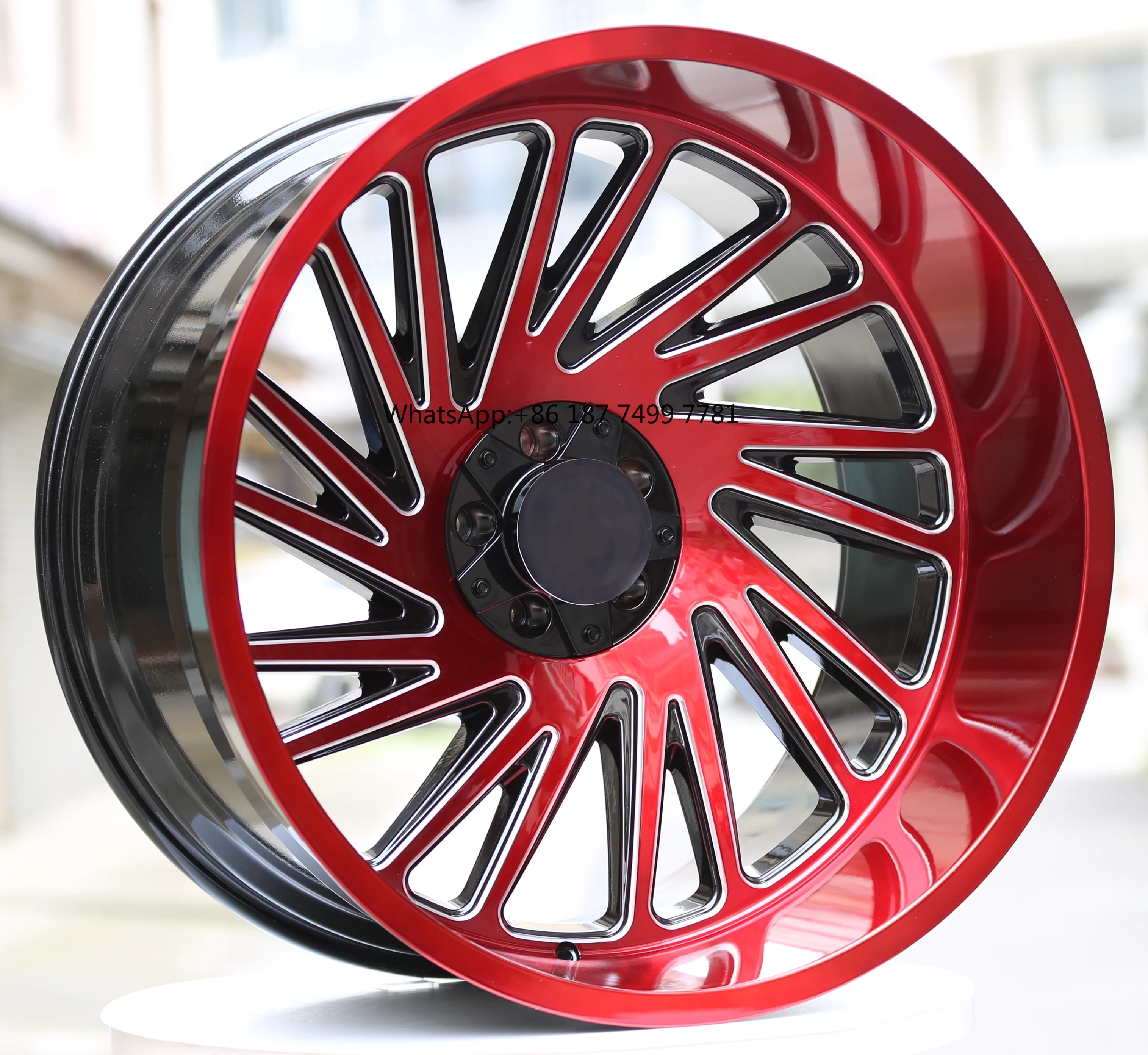 

Grand Commander Grand Chee Gladiator JT SUV и колеса для пикапа, красные, 24*14–72 5*127, колеса из алюминиевого сплава