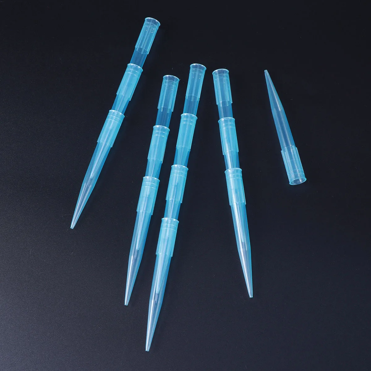 

500Pcs Plastic Liquid Pipettor Tip Soft Flexible Smooth Cone Reusable Lab Transfer 1000ul 1ml Pipette Accessories