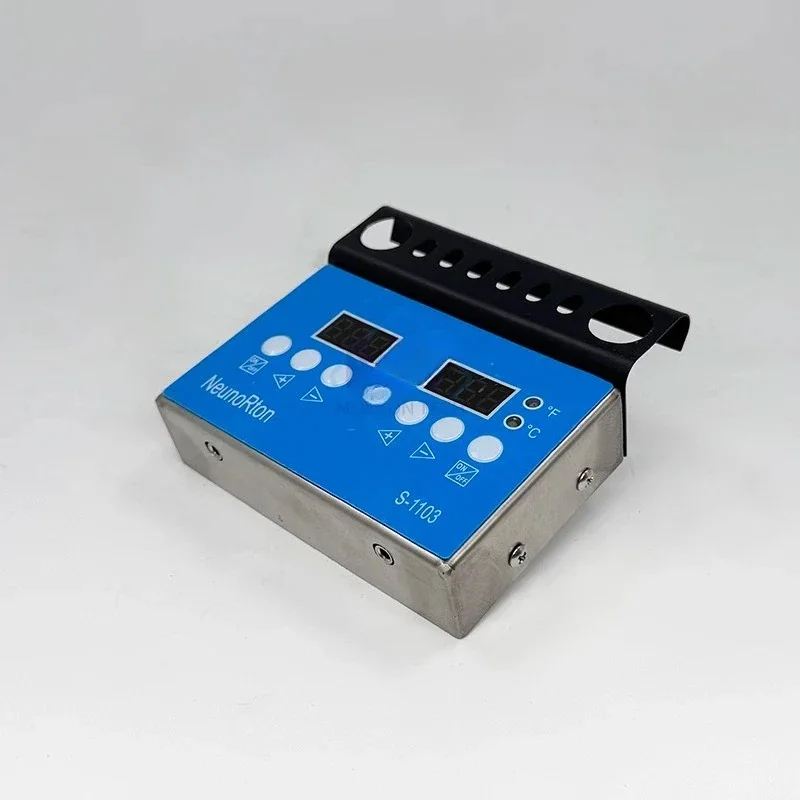 Professional Lab Neunorton S-1103 Double Pen Electric Melting Wax Machine with 8 Wax Knives for Carving of Lab Wax Model