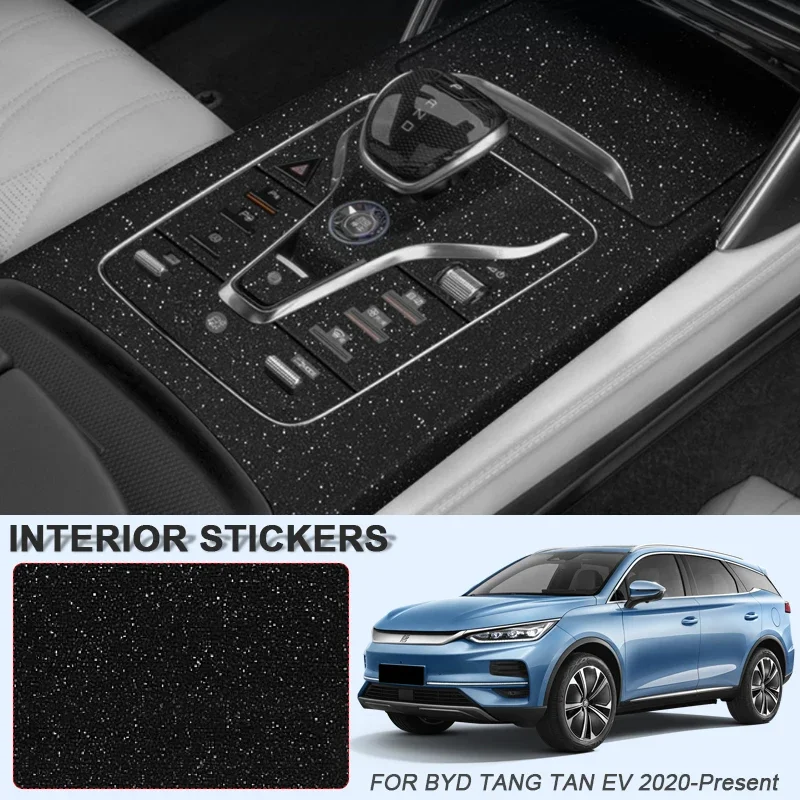 

Car Carbon Interior Sticker Lifting Window Panel Decal For BYD TANG TAN EV 2020-2026 Gear Inner Door Protective Film Accessory