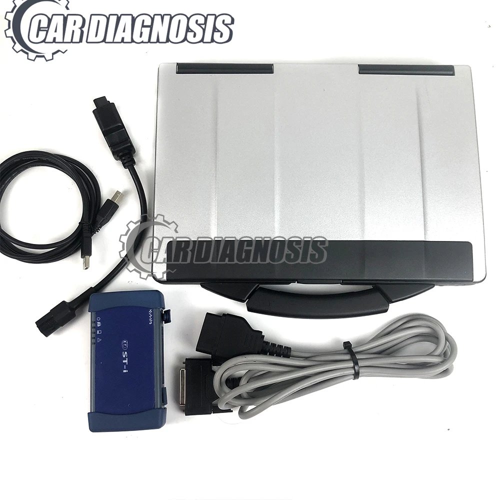 DIagmaster software CF53 Laptop for KUBOTA Dsti Dst-i Forklift Diagnostic Tool with USB Interface for Construction Machinery