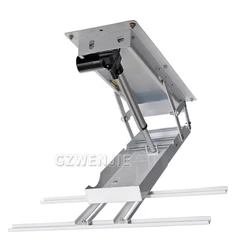 Soporte giratorio para TV de Techo, elevador eléctrico de 32-95 pulgadas, con Control remoto, motorizado, ajustable