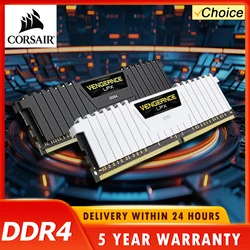 CORSAIR DDR4 RAM pamięć stacjonarna Vengeance 16GB 8GB 3200MHz 3600MHz Dimm Memoria Rams PC4 pamięć do gier obsługa płyty głównej