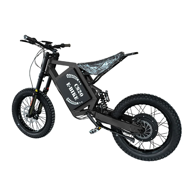 HOT SALE 48/72V 3000/5000/8000W 26/29/40AH CS20 Electric Off-road Bike