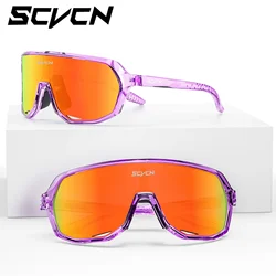 SCVCN Cycling Glasses Outdoor Sports Bike Goggles Sunglasses Windproof Mountain Cyclin UV400 Glasses Outdoor Bicycle Accessories