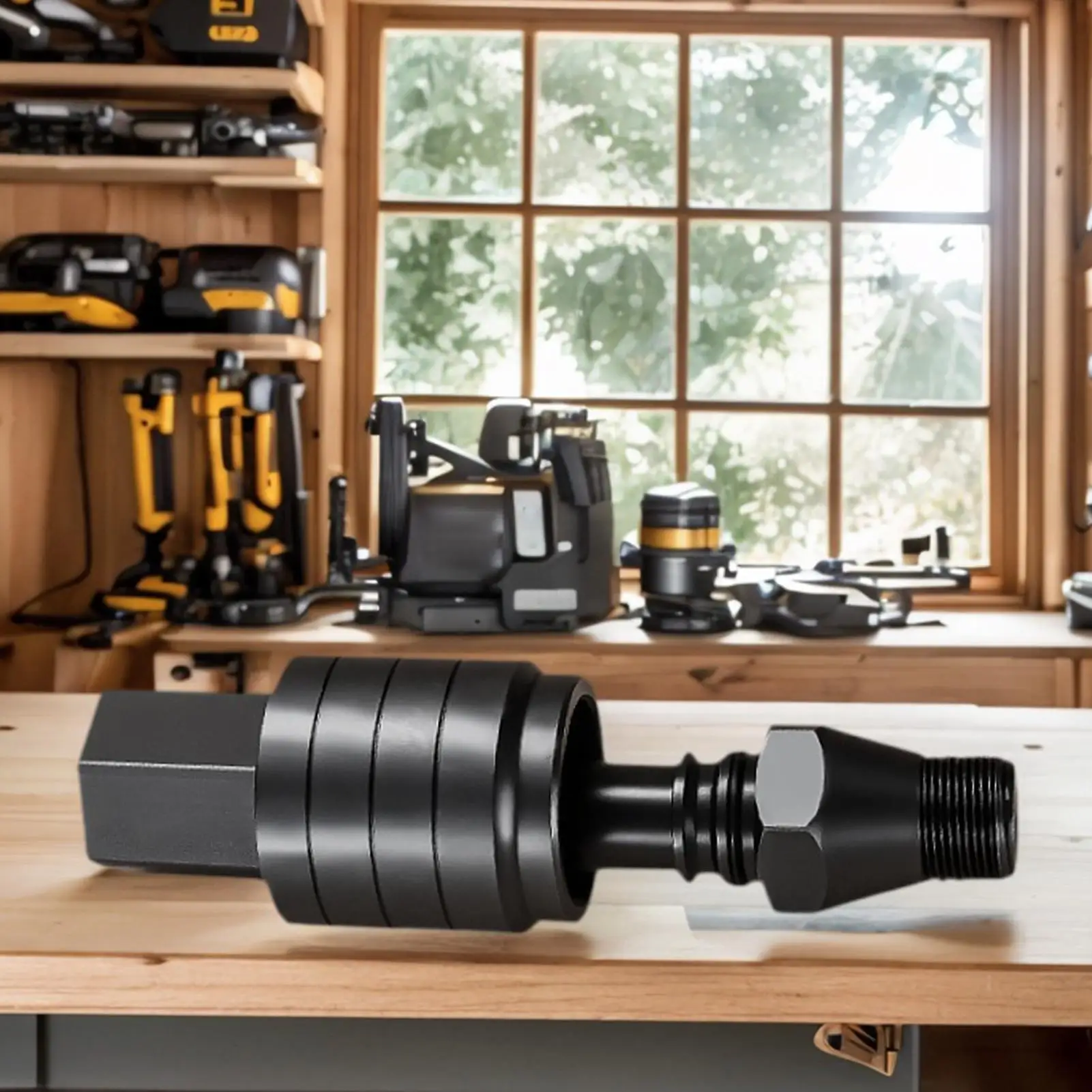 

Адаптер для сверла, 2 шт., адаптер для мужской и женской дрели, промышленный разъем для битов для гаражных сантехнических проектов, обустройство дома