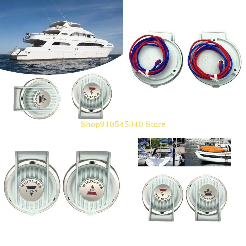 

U2JA лодочный корабль Ship Switch Switch Sweat Switch Switch Speampt Load Foot Switch для лодки Marine Windlass Switch