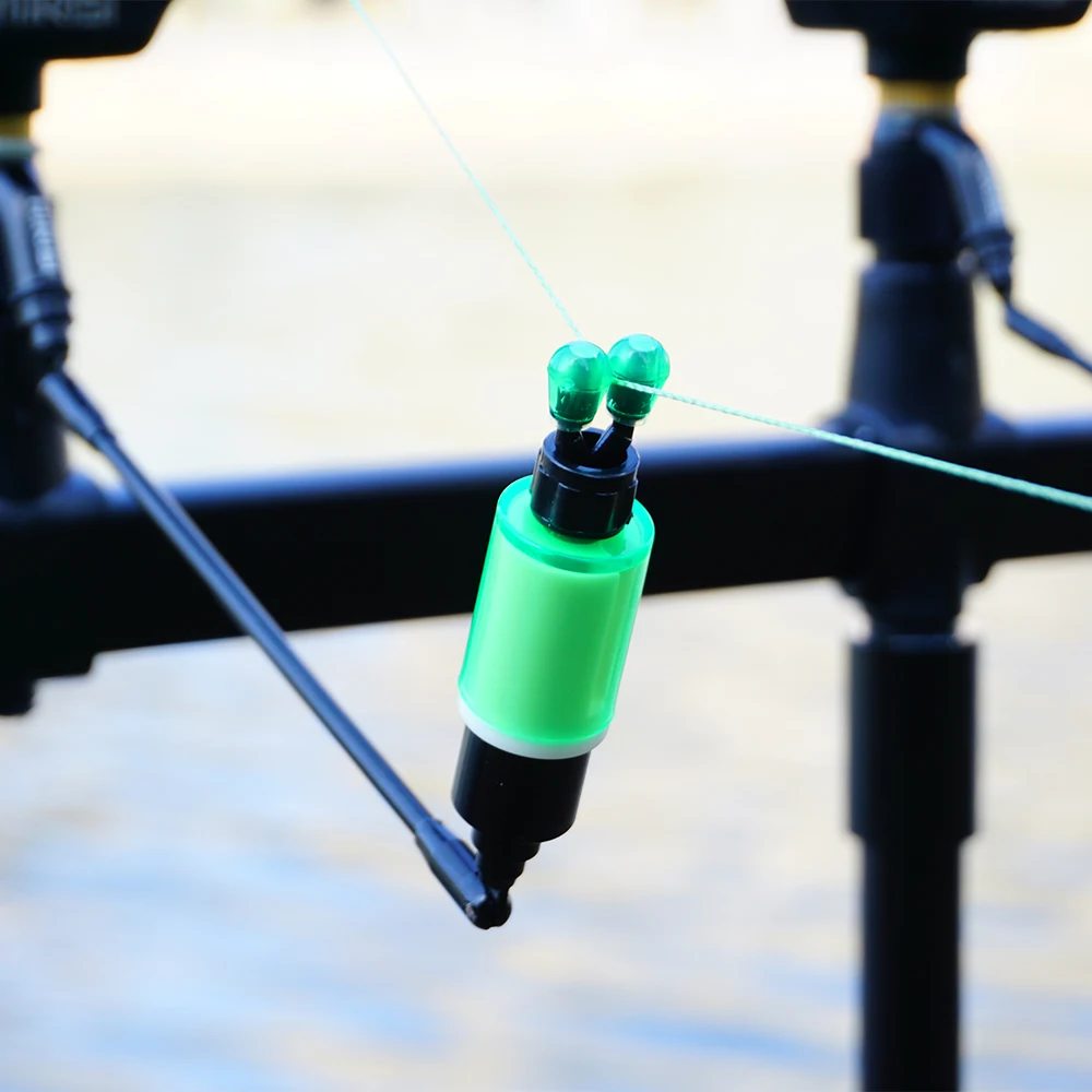 Hirisi B2023 Karpfenangel-Alarm-Swinger aus Edelstahl, Bissanzeiger mit Metallstange, Karpfenangel-Zubehör – Detail 5