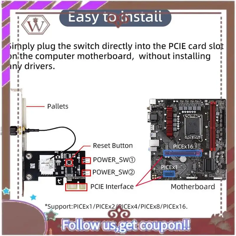 ABBG-TUYA الكمبيوتر الذكي إعادة تعيين الطاقة التبديل واي فاي الكمبيوتر تشغيل/إيقاف وحدة تبديل APP التحكم الموقت/وحدة التتابع التحكم الصوتي