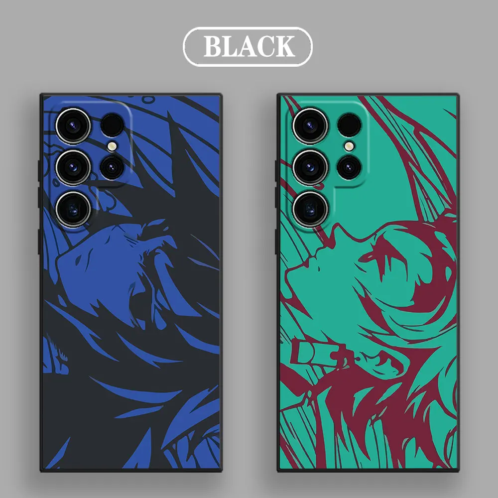 Demon-Slayer Anime Phone Case For Samsung Galaxy S24 Ultra Case S23 S21 S20 FE S22 9 S24 Plus 5G Note 20 Ultra 10 Silicone Cover image 2