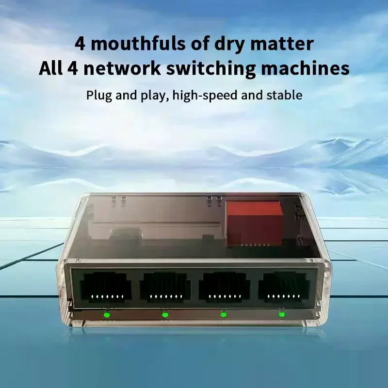 1000 Mbps 5 Poort Ethernet Switch Gigabit Ethernet Smart Switcher RJ45 Hub Internet Splitter Voor Router PC Lan Full/Half duplex