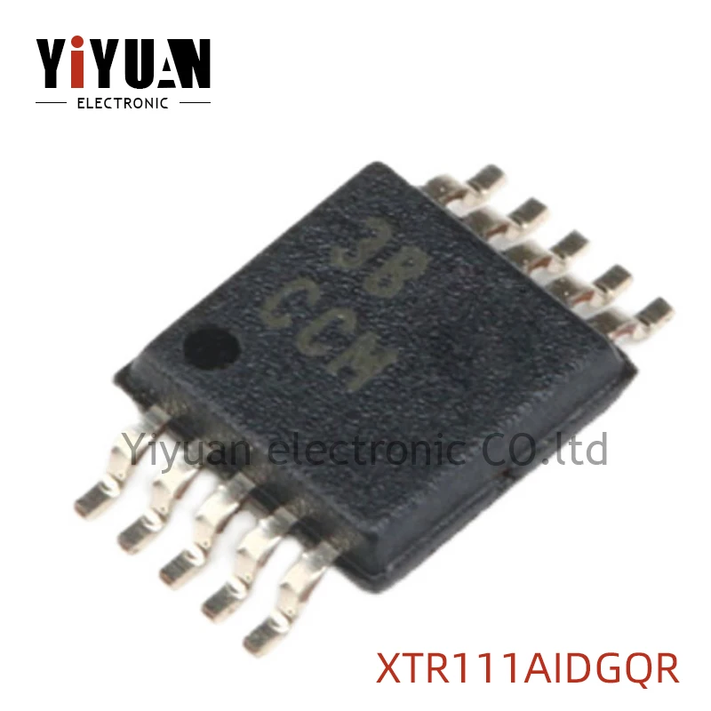 

10PCS NEW XTR111AIDGQR CCM MSOP-10-EP ADC/DAC Special Purpose