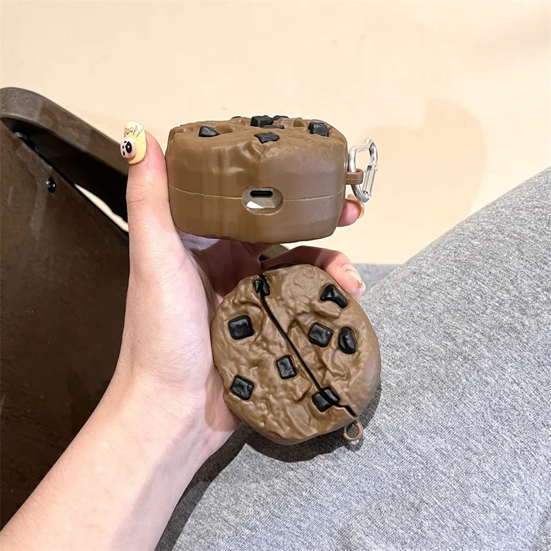 حافظة بسكويت الشوكولاتة لهاتف هواوي FreeBuds 5i 6i 4i 6 5 4 غطاء حماية لـ FreeClip Free Buds Pro 2 3 Pro2 Pro3 Pro4 SE3 SE2 #3