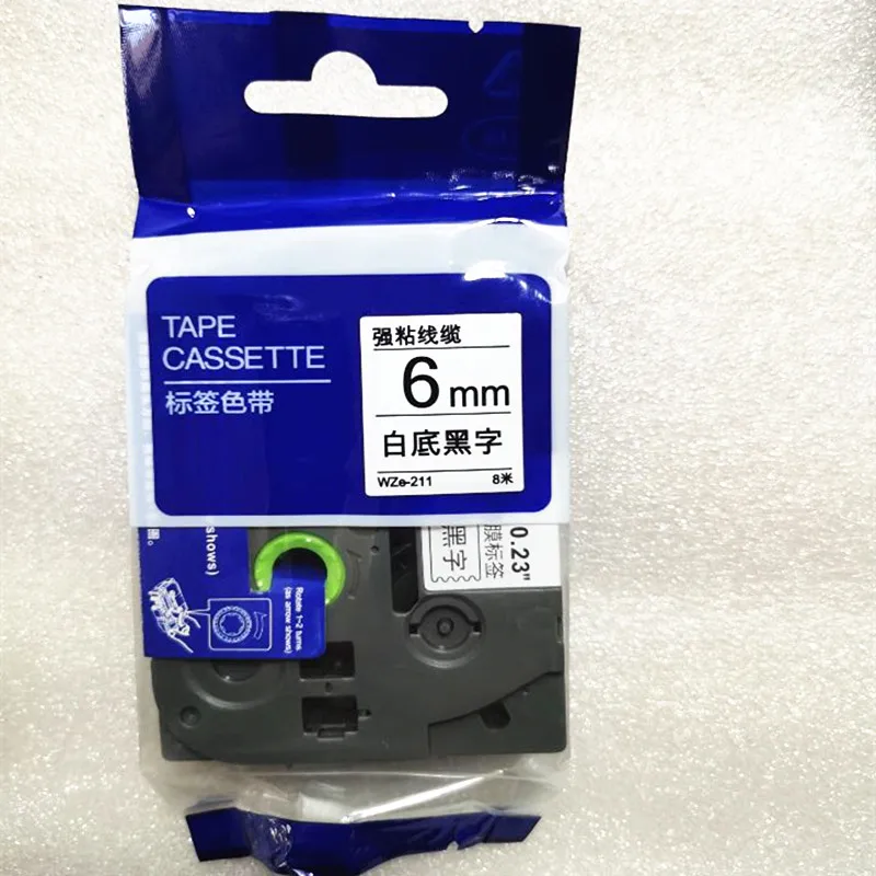 

High-quality mixed TZ tape offered AZe 231 AZ-211, AZ-221, AZe 241, AZe 12mm compatible label tape TZ2-231 For p touch pt-d200