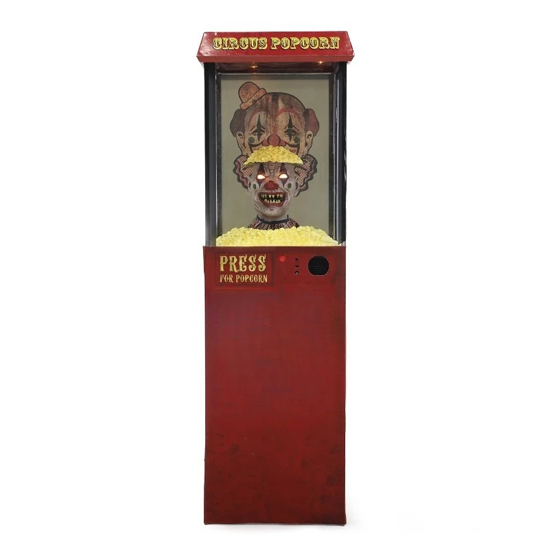 Large bouncing lift, popcorn machine ornament, luminous flapping decorative props c