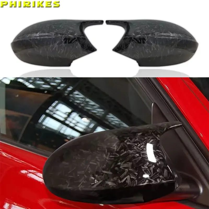 

Rearview High Quality Side M3 M Style Horn Carbon Fiber Pattern Mirror Cover for BMW 1 3 Series E81 E82 E87 E88 E90 E91 E92 E93