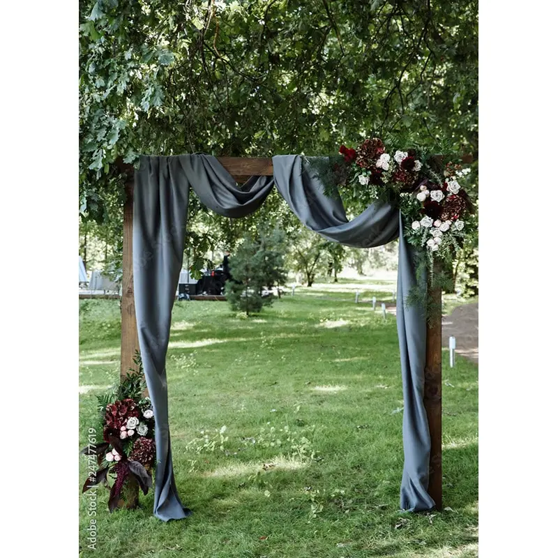 خلفيات مخصصة للتصوير الفوتوغرافي لحفلات الزفاف ، قماش فني ، جدار زهور ، غابة ، دانكيه ، خلفية صور ، مستلزمات استوديو ، أو