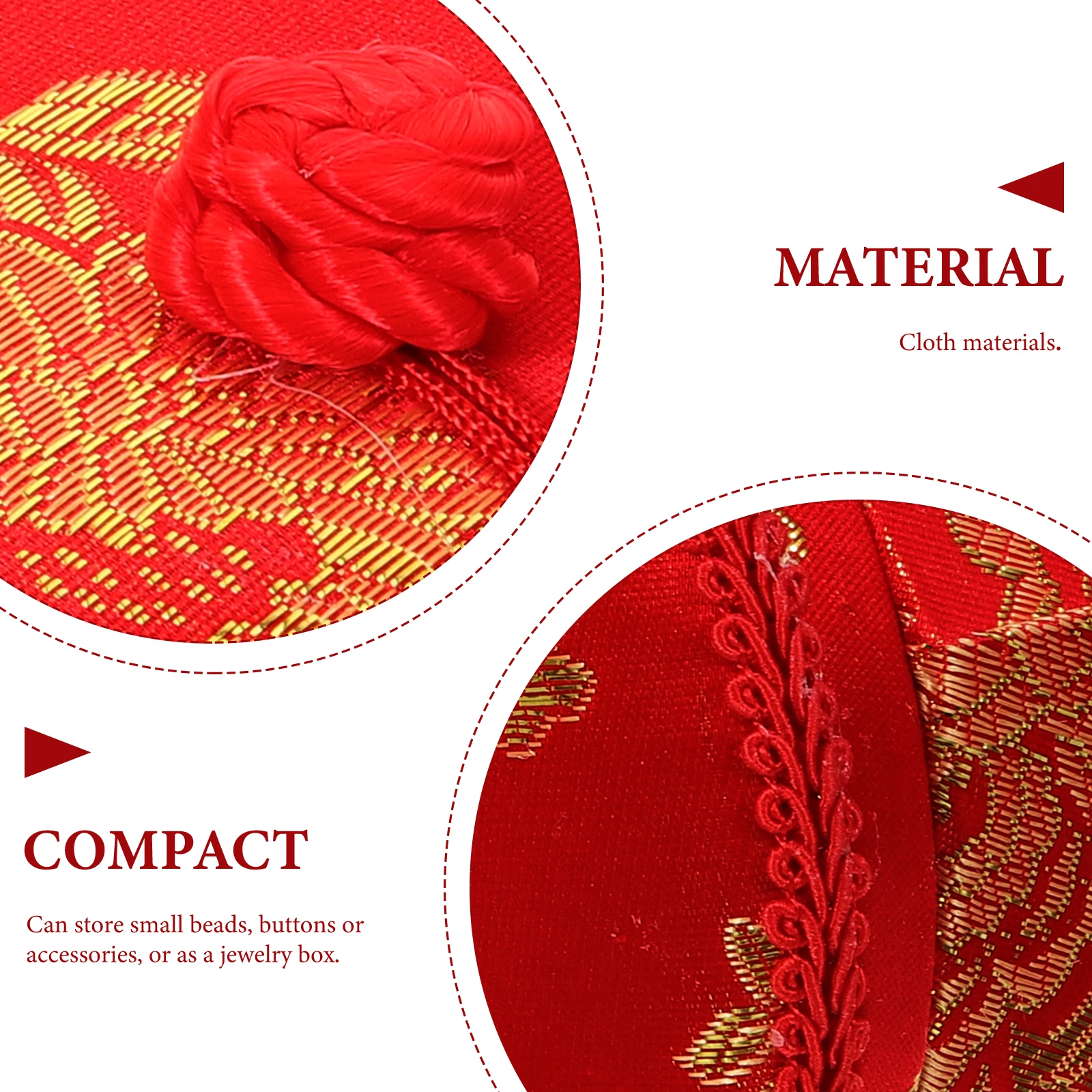 

Household Sewing Tools Basket Small Portable Needle Storage Box Decorative Pin Holder DIY Crafts Organizer Sewing Tools Box