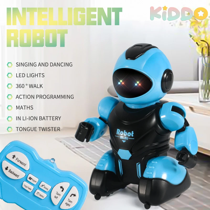 Smart Robot Programming Intelligent for Children Kids Robots Infrared Remote Control Robot Robotics Programmable Christmas Gifts