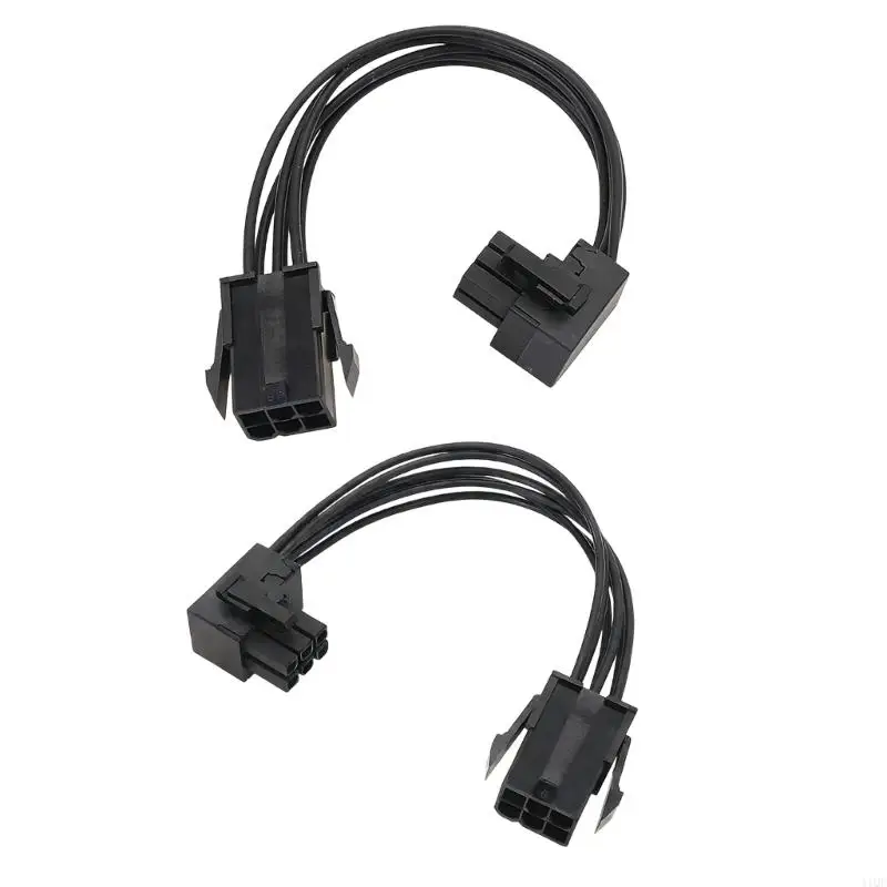 

2025 New Efficient 6pin Power Cable with L Bend for PC Builds Smooth Installation