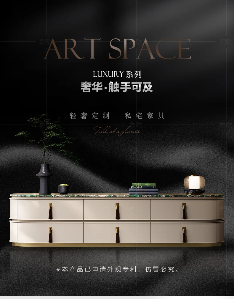 ตู้วางทีวีสไตล์หรูหราเบาๆ, ห้องนั่งเล่นหินอ่อนขนาดใหญ่, การปรับแต่งที่ทันสมัย, ตู้วางพื้นระดับไฮเอนด์สไตล์อิตาลีหลังสมัยใหม่, โต๊ะกาแฟ