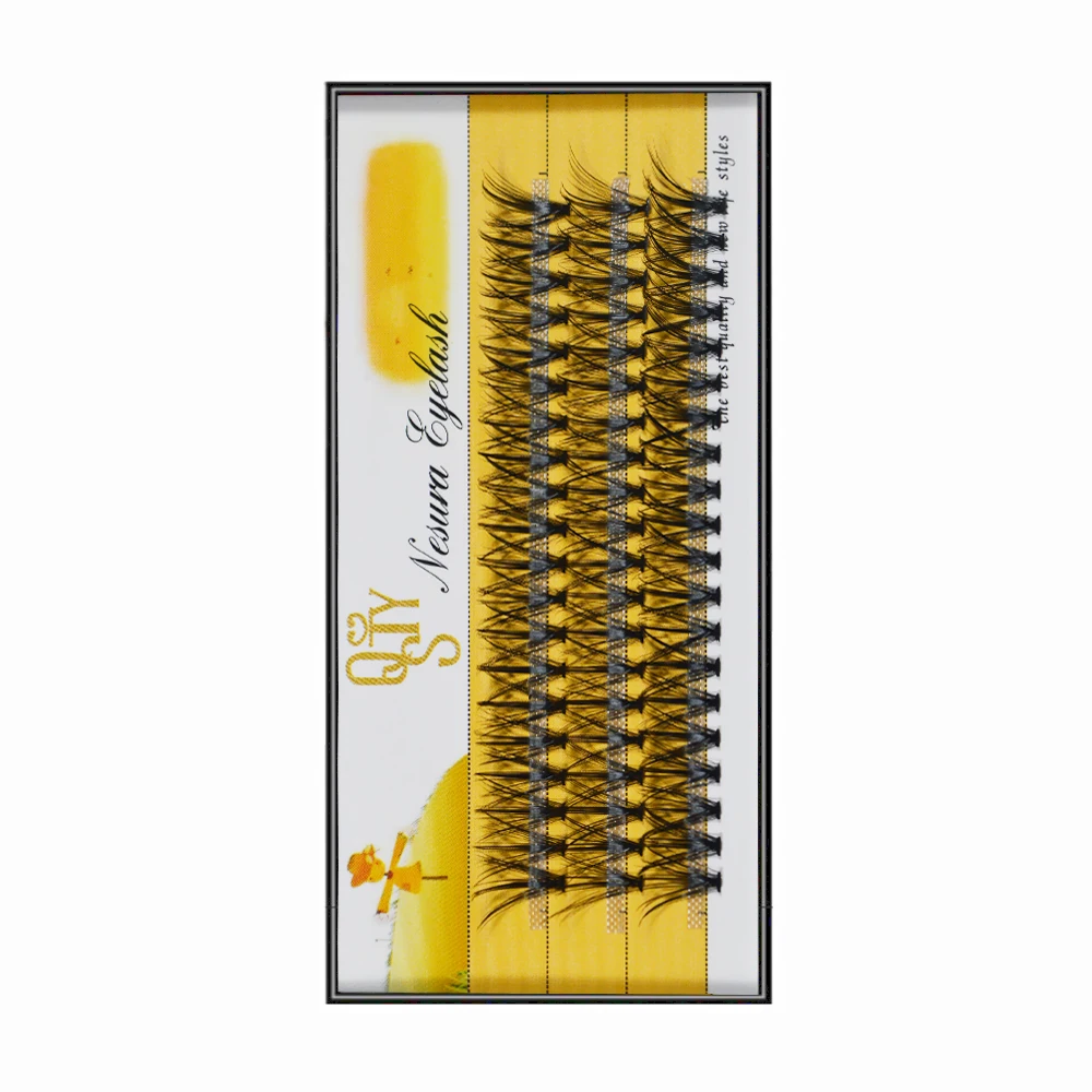 1box big capacity 60 bundles 20D eyelash extensions 0.07mm C curl mink eyelashes Individual lashes natural style Free Shipping