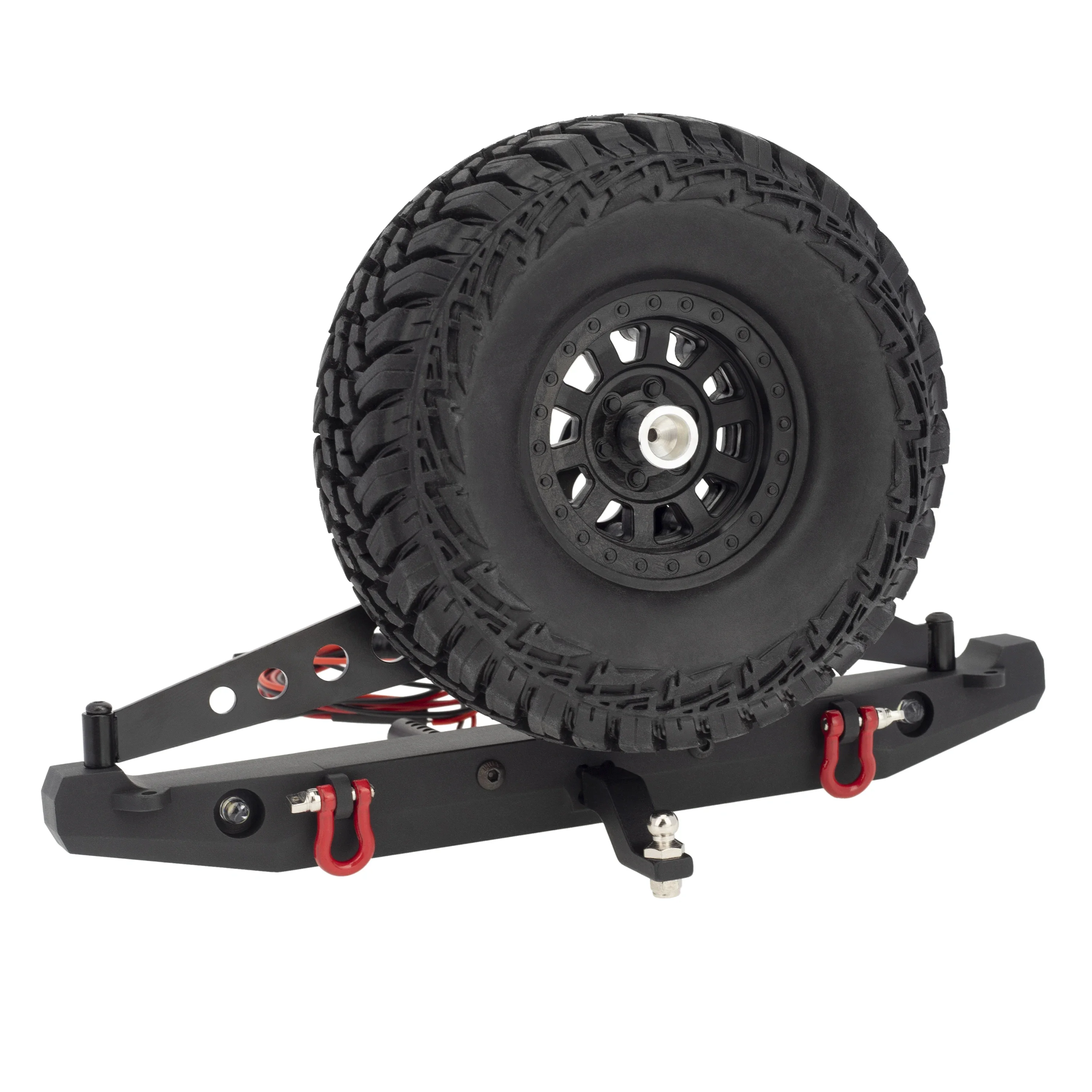 Metal Front Bumper for 1/10 RC Crawler TRX-4 Defender Axial SCX10 SCX10 II iii 90046 90047 AX103007 view 5